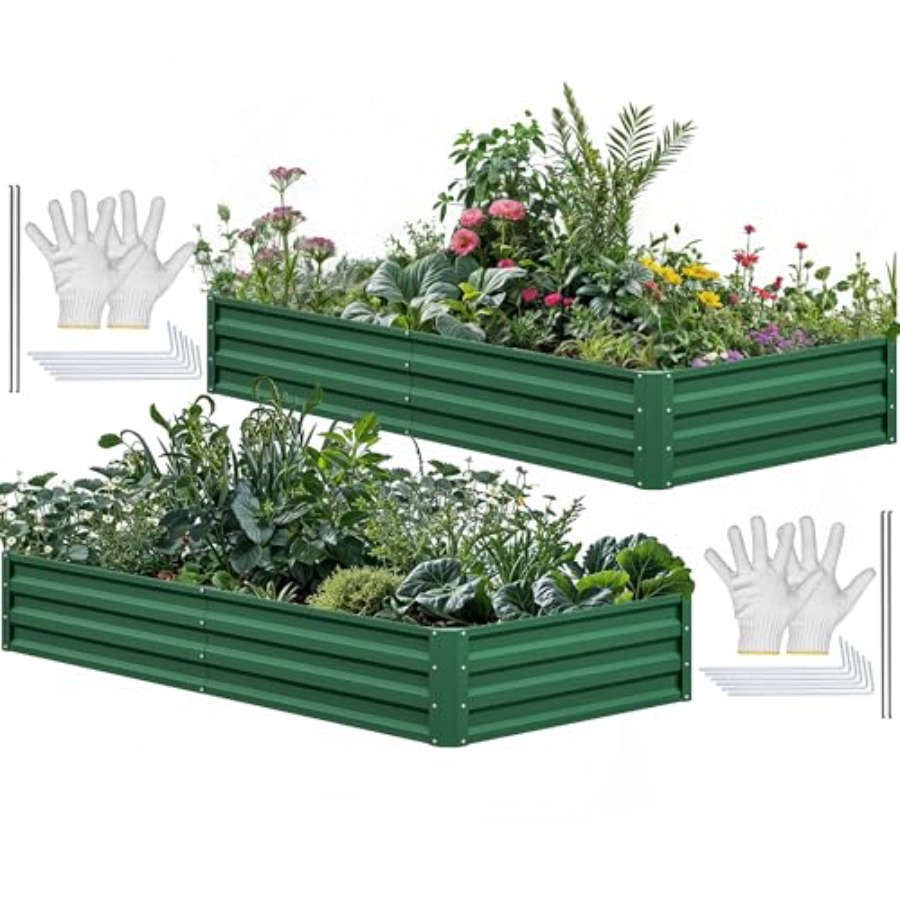 Raised Garden Bed - Kit de jardinera elevada para uso