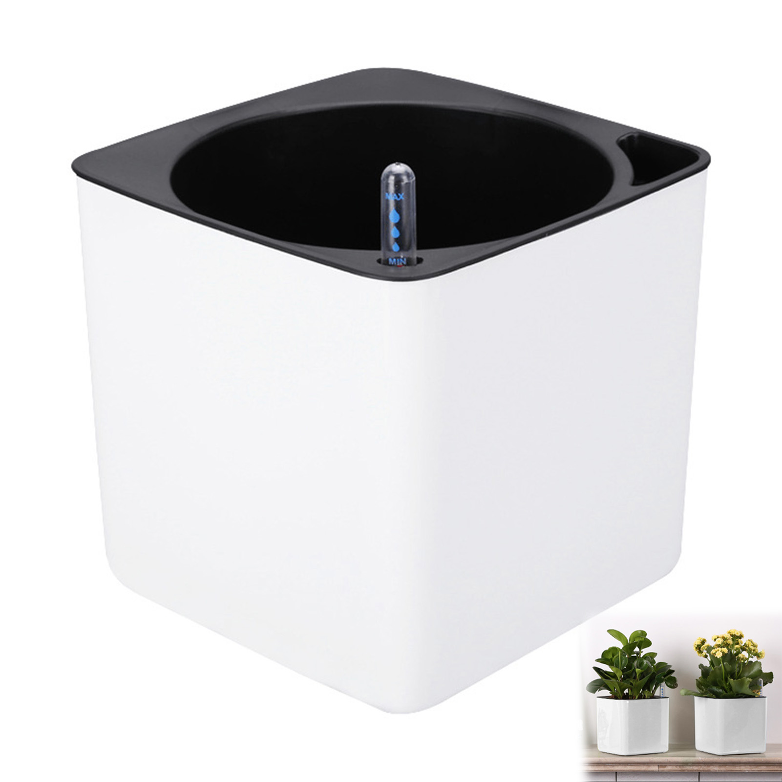 Self Watering Planter - Macetas de plantas de flores con