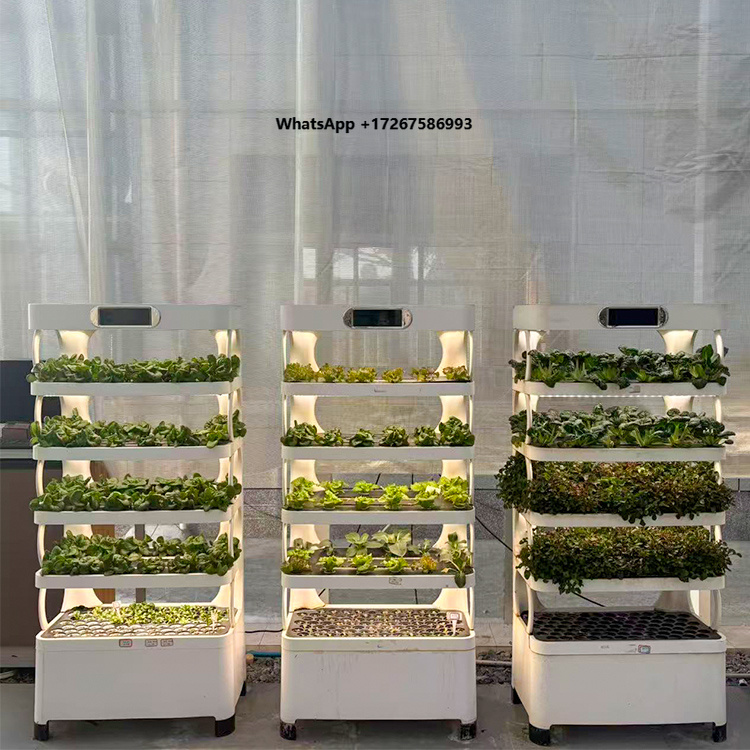 Vertical Planter - Maceta inteligente para jardín interior: sistema