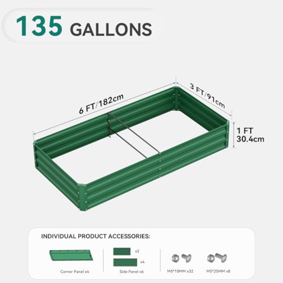Kit de jardinera elevada para  - Raised Garden Bed reseña y precio