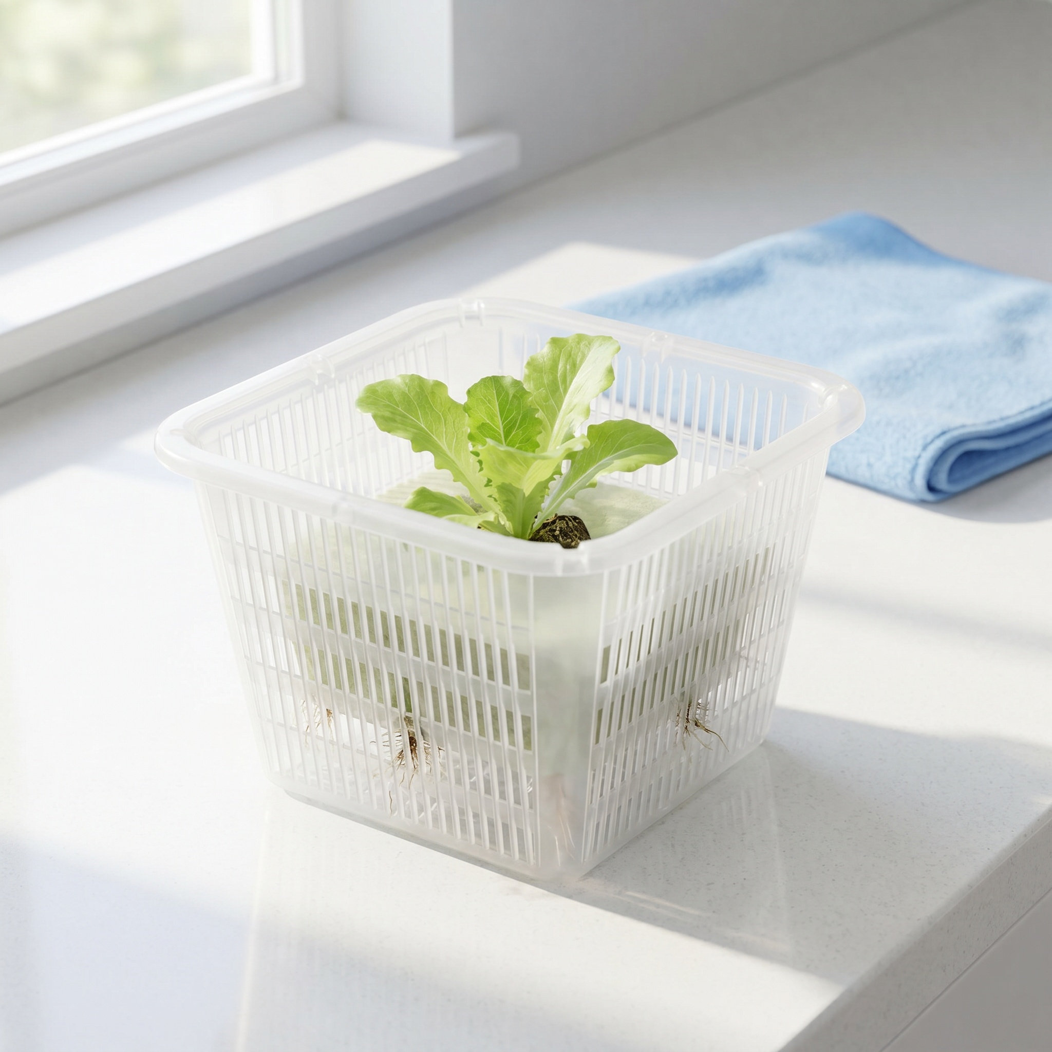 6 vasos de malla cuadrada para - Plant Pot reseña y precio