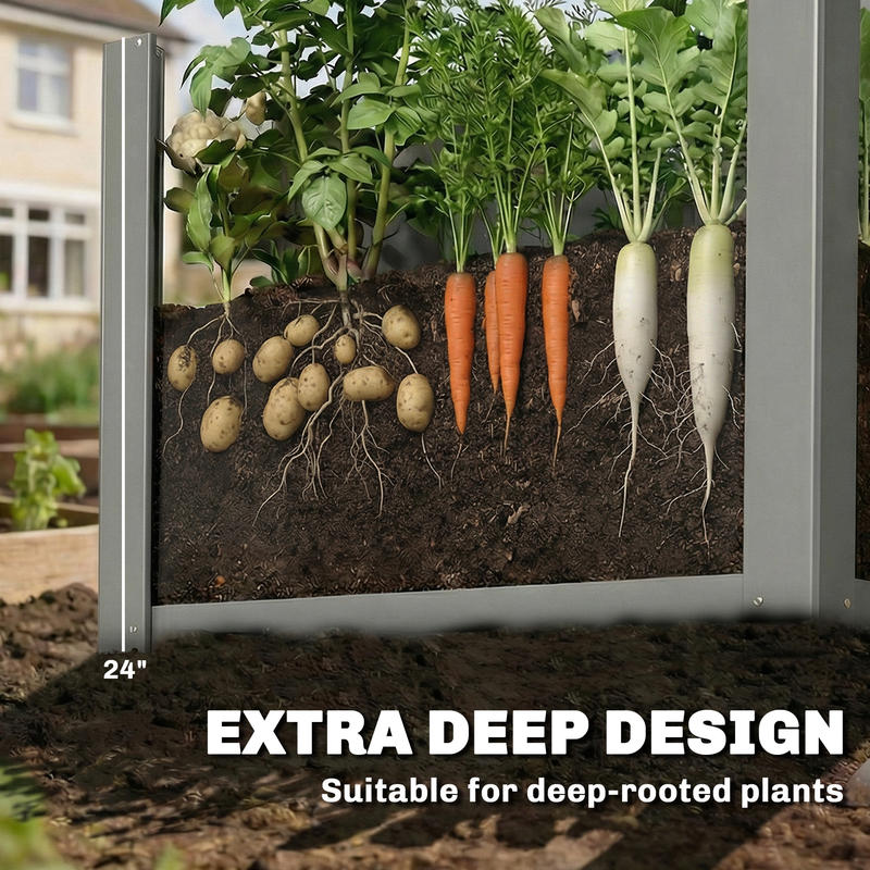 Jardinera Elevada Outsunny, Ga - Raised Garden Bed reseña y precio