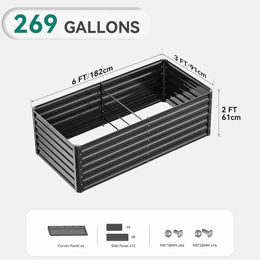 Jardinera Elevada Grande de Me - Garden Gloves reseña y precio