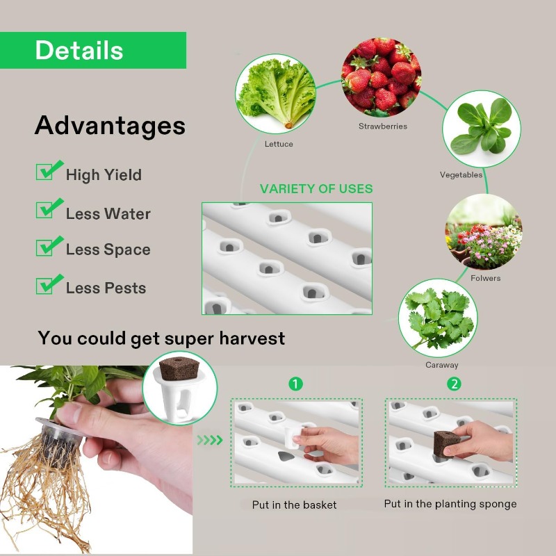 Sistema de cultivo hidropónico - Hydroponic Kit reseña y precio