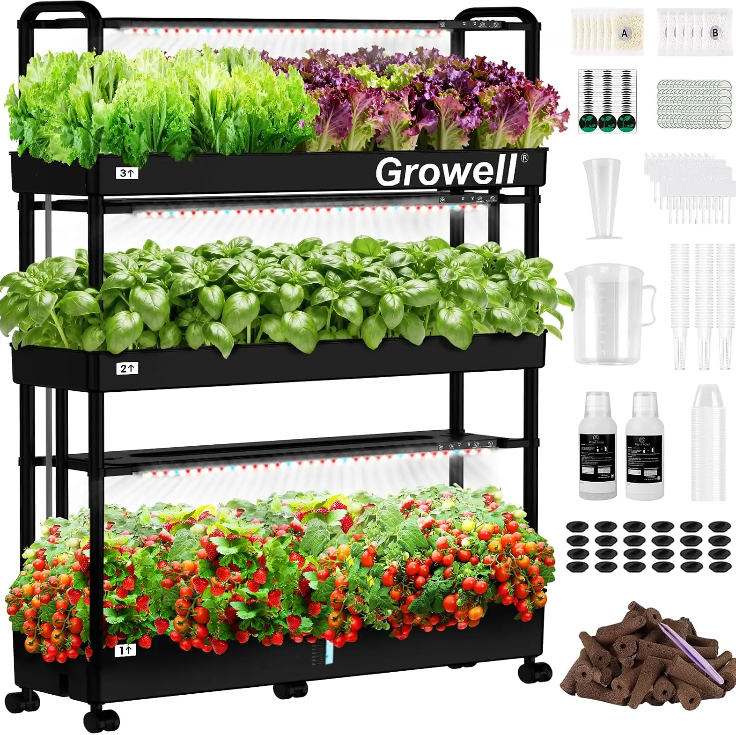 Gran Kit de Sistema de Cultivo - Hydroponic Kit reseña y precio