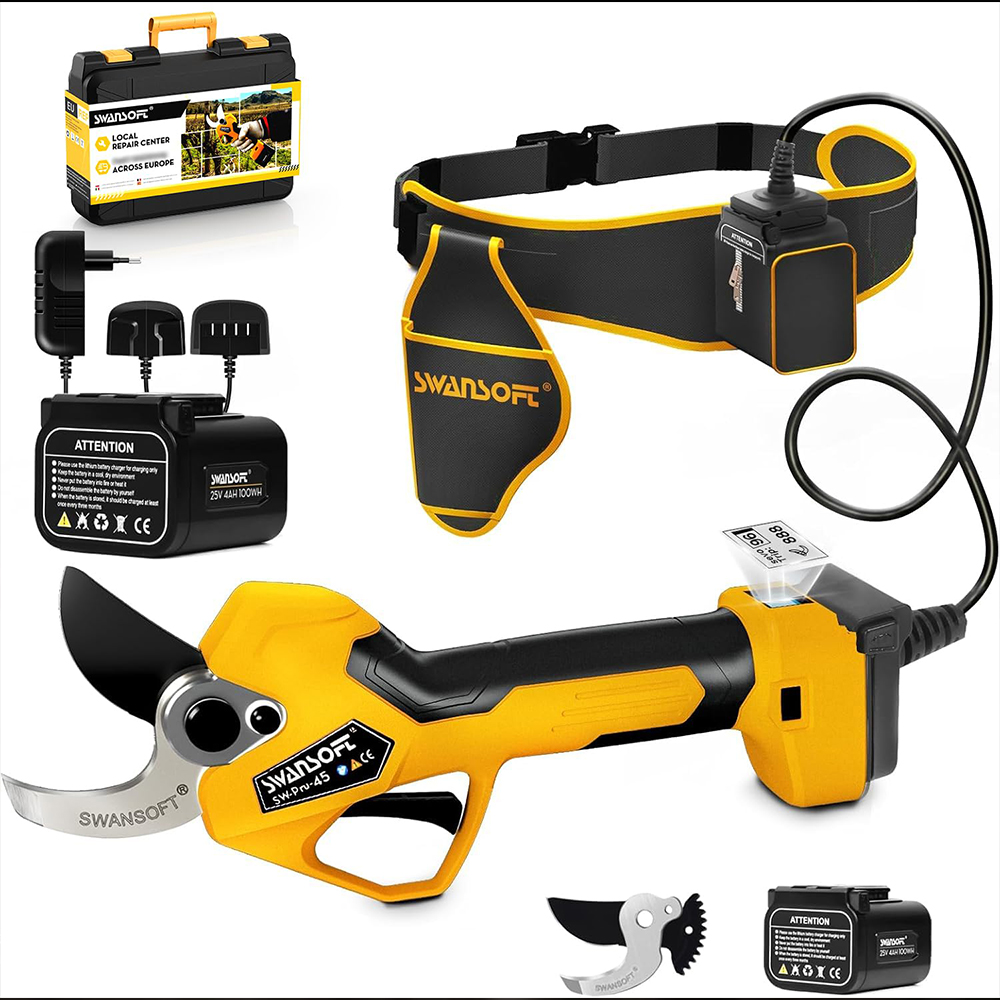 Podadora de batería inalámbric - Pruning Shears reseña y precio